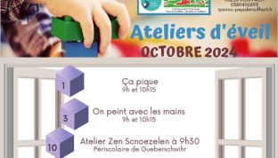 Programme ateliers d'éveil